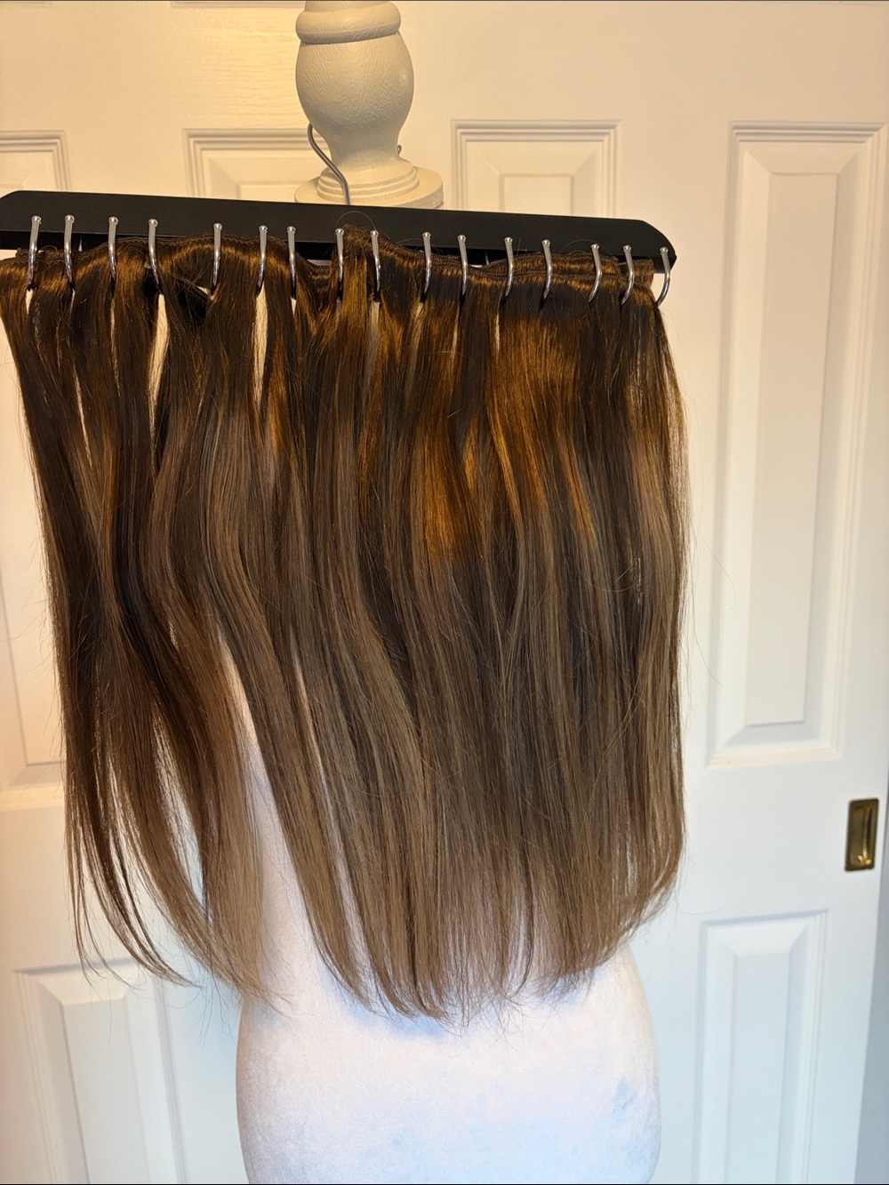7 piece Human Hair Clip-In Extensions